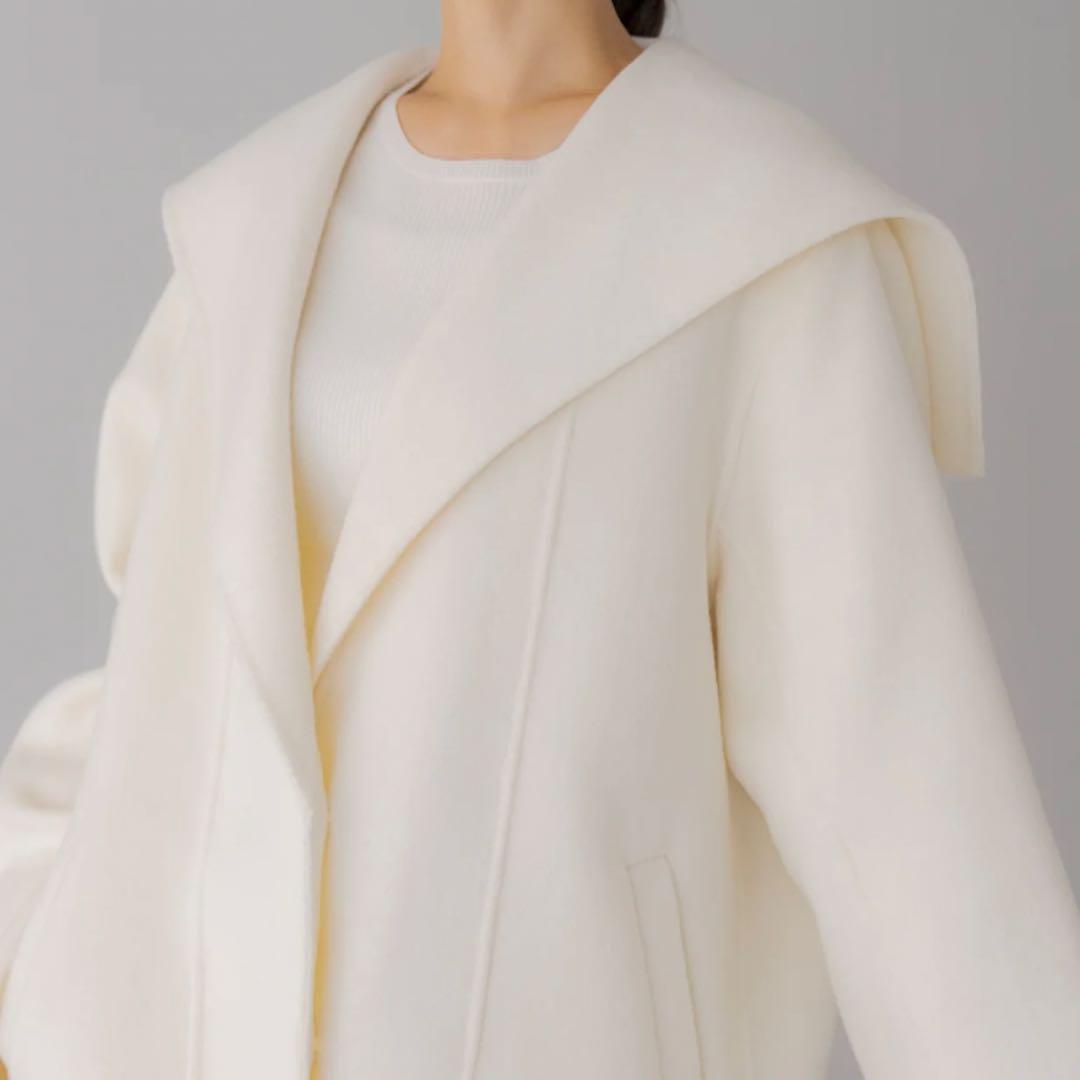 現行品✨regleam レグリーム セーラーショートコート オフホワイト 美品