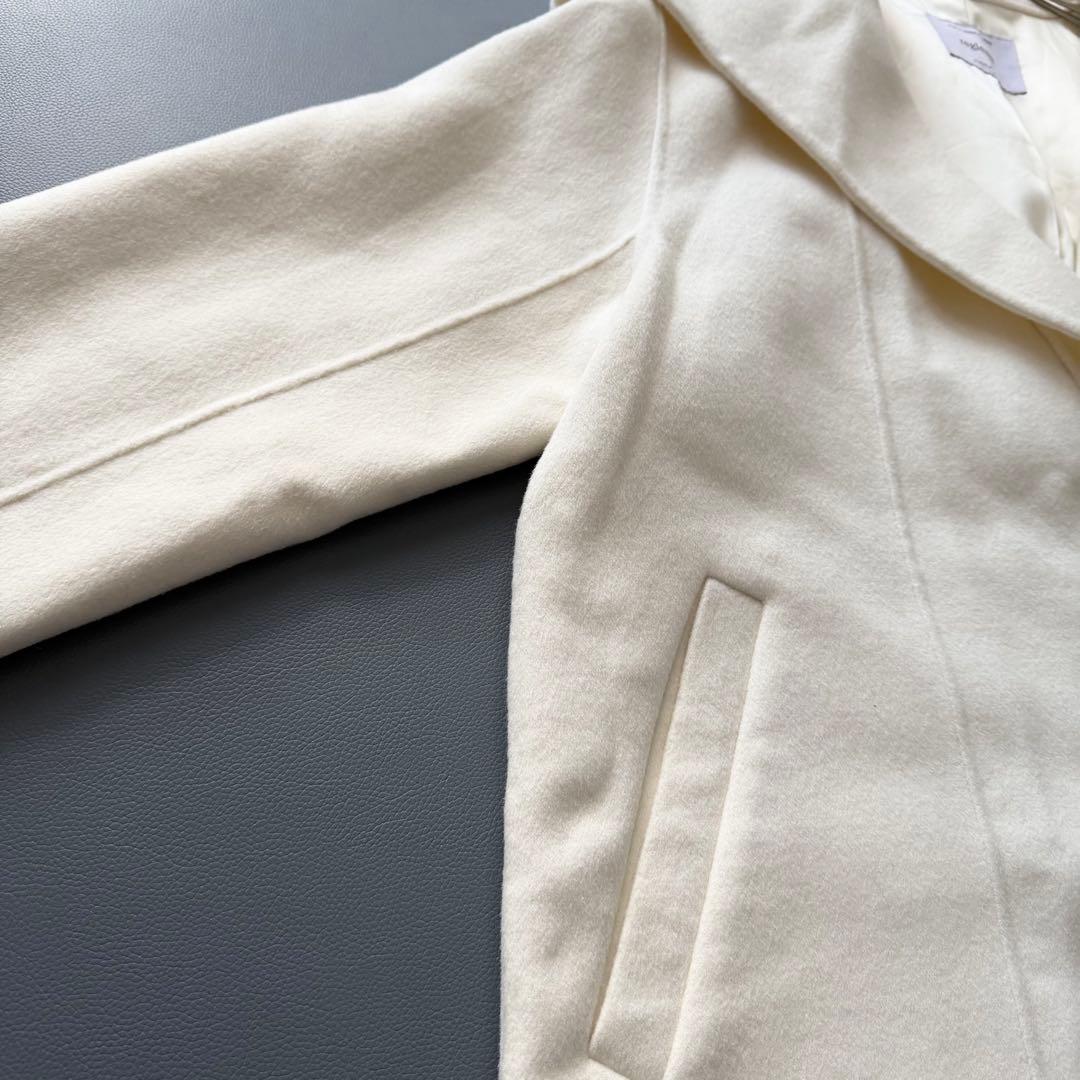 現行品✨regleam レグリーム セーラーショートコート オフホワイト 美品