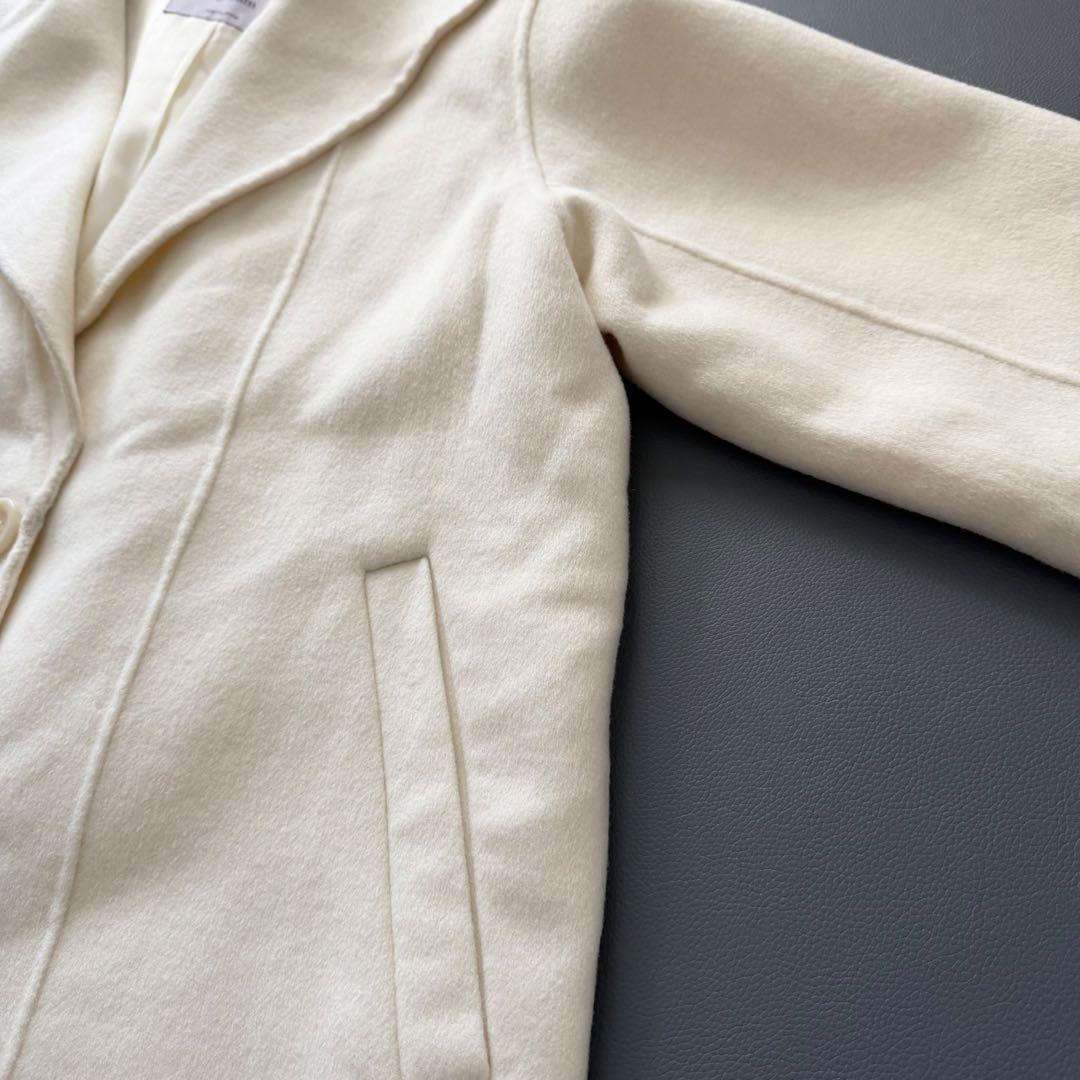 現行品✨regleam レグリーム セーラーショートコート オフホワイト 美品