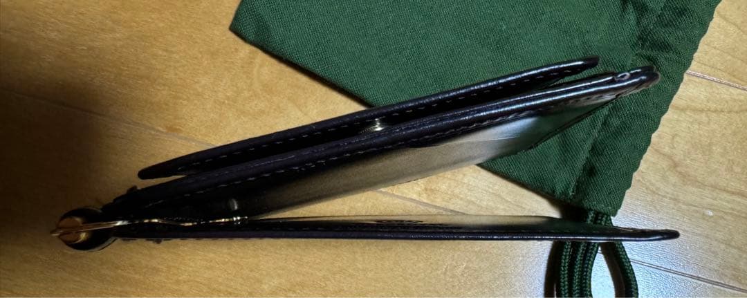 小物 GLEN MONEY CLIP WITH COIN POCKET