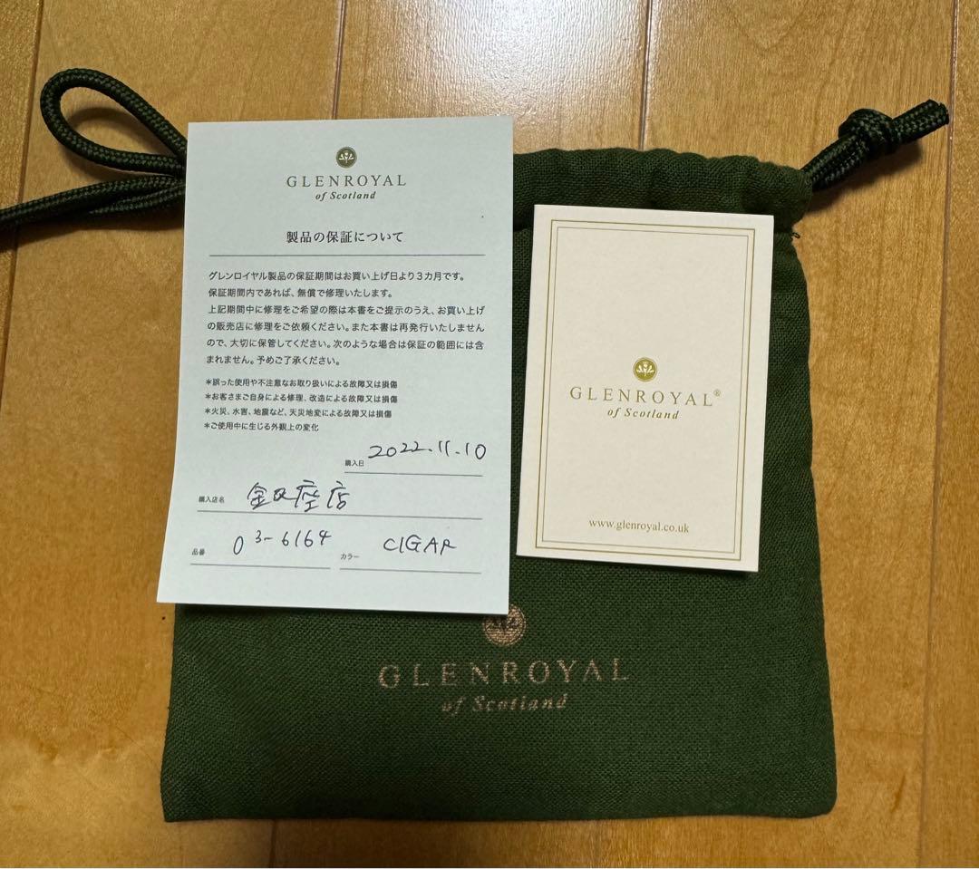 小物 GLEN MONEY CLIP WITH COIN POCKET