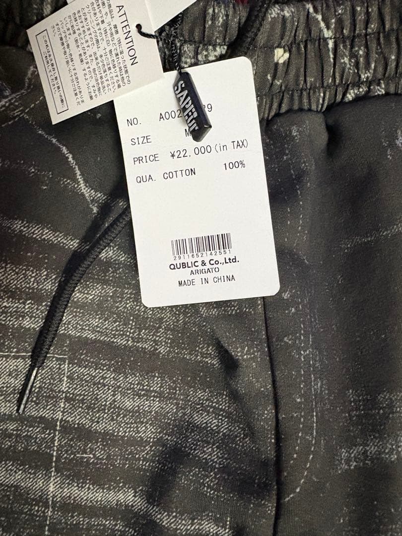 ガチャサプールLot.5550XX スウェット　デニム　ブラック　定価以下