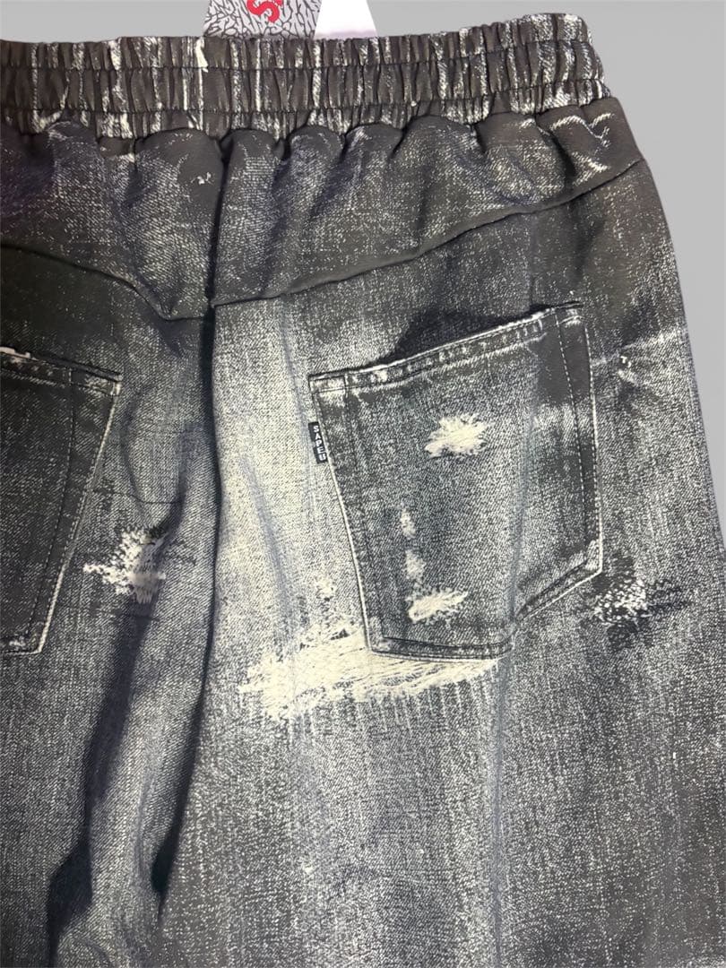 ガチャサプールLot.5550XX スウェット　デニム　ブラック　定価以下