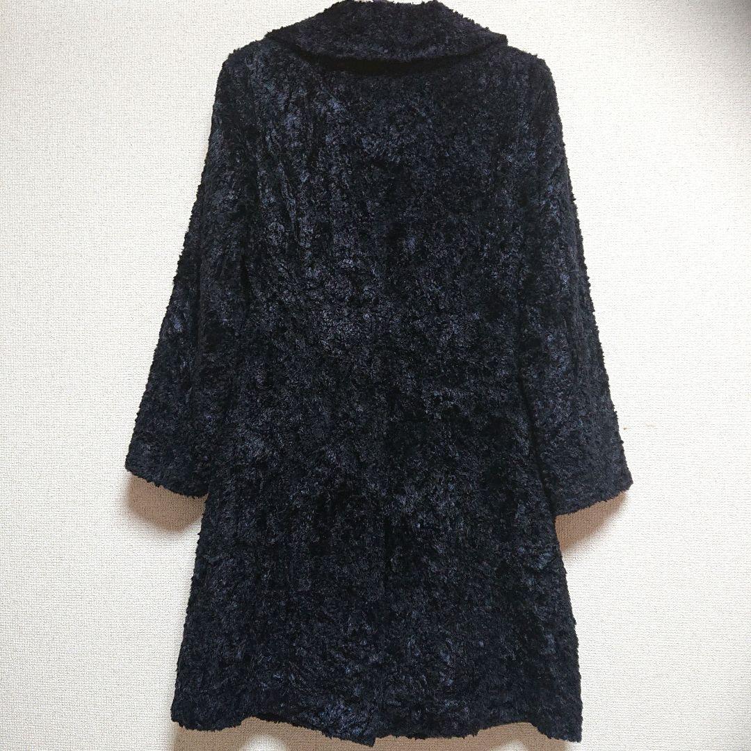 【美品】KATHARINE HAMNETT LONDON　エコファーコート　М