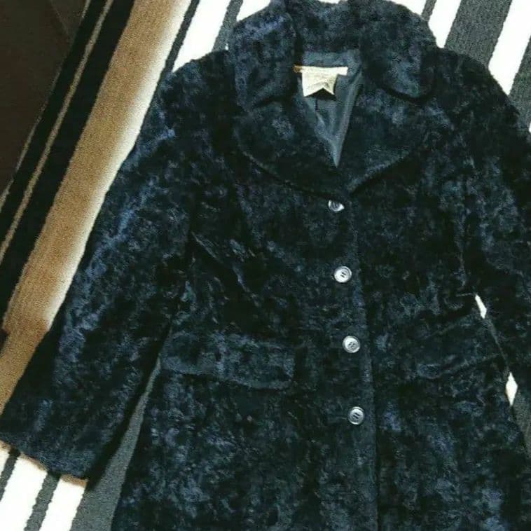 【美品】KATHARINE HAMNETT LONDON　エコファーコート　М