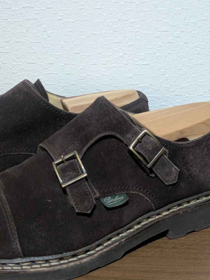 PARABOOT パラブーツ / ウィリアム 6.5 ダークブラウン スエード