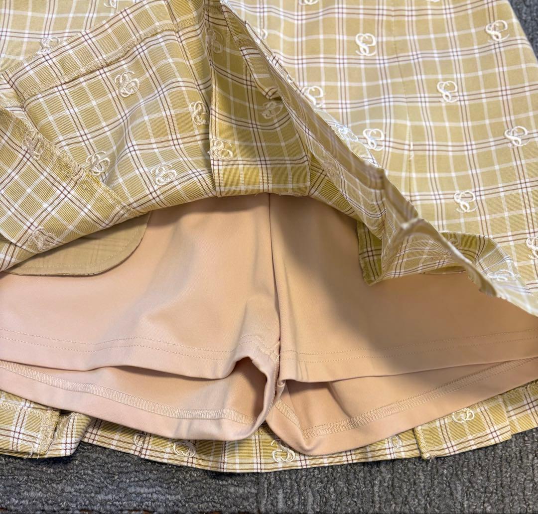 エイミーゴルフ　セットアップ　スカート　春ゴルフ