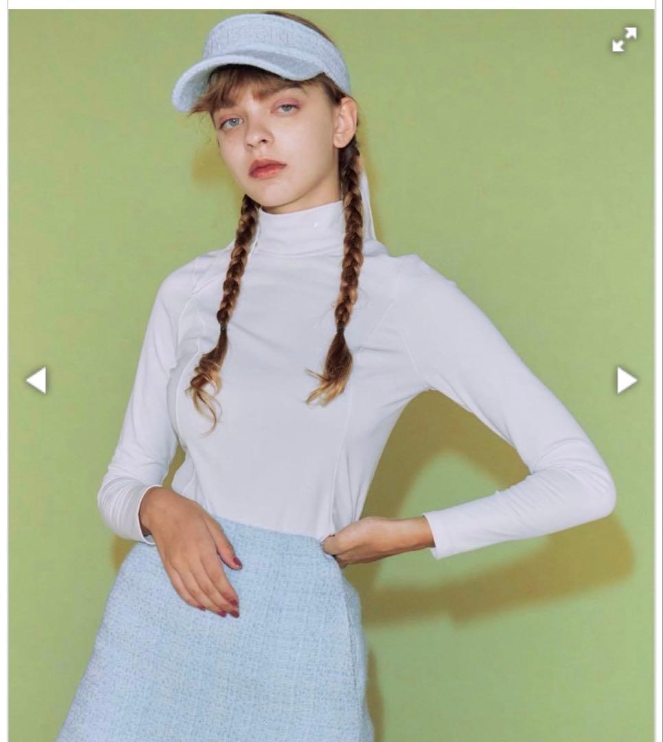 エイミーゴルフ　セットアップ　スカート　春ゴルフ