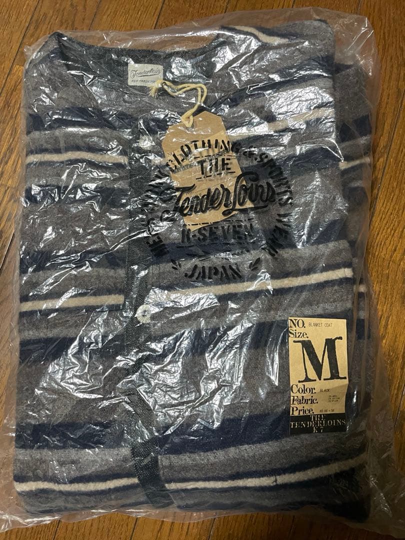 テンダーロイン　ブランケットコート　ウール　デニム　blanket coat