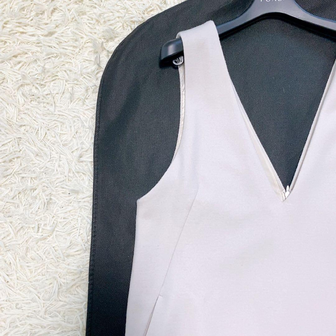 【美品】23区 ウールミルドジャージー ジャンパースカート23AW 重ね着 人気