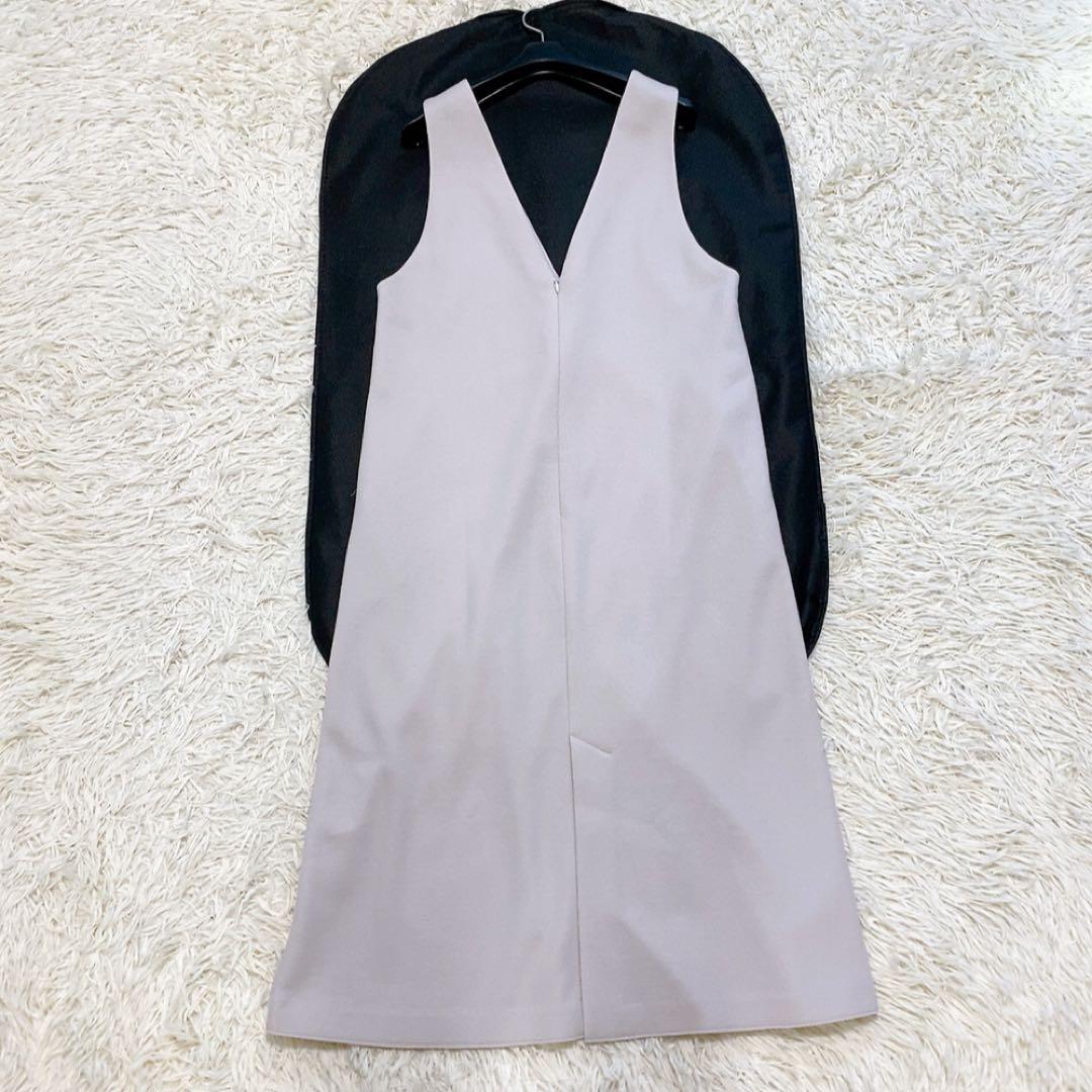 【美品】23区 ウールミルドジャージー ジャンパースカート23AW 重ね着 人気