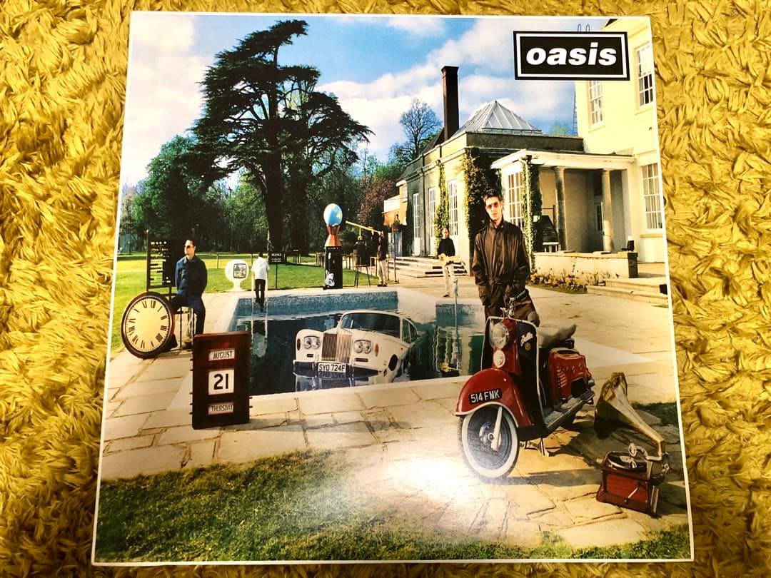 Oasis Be Here Now レコード UK オリジナル