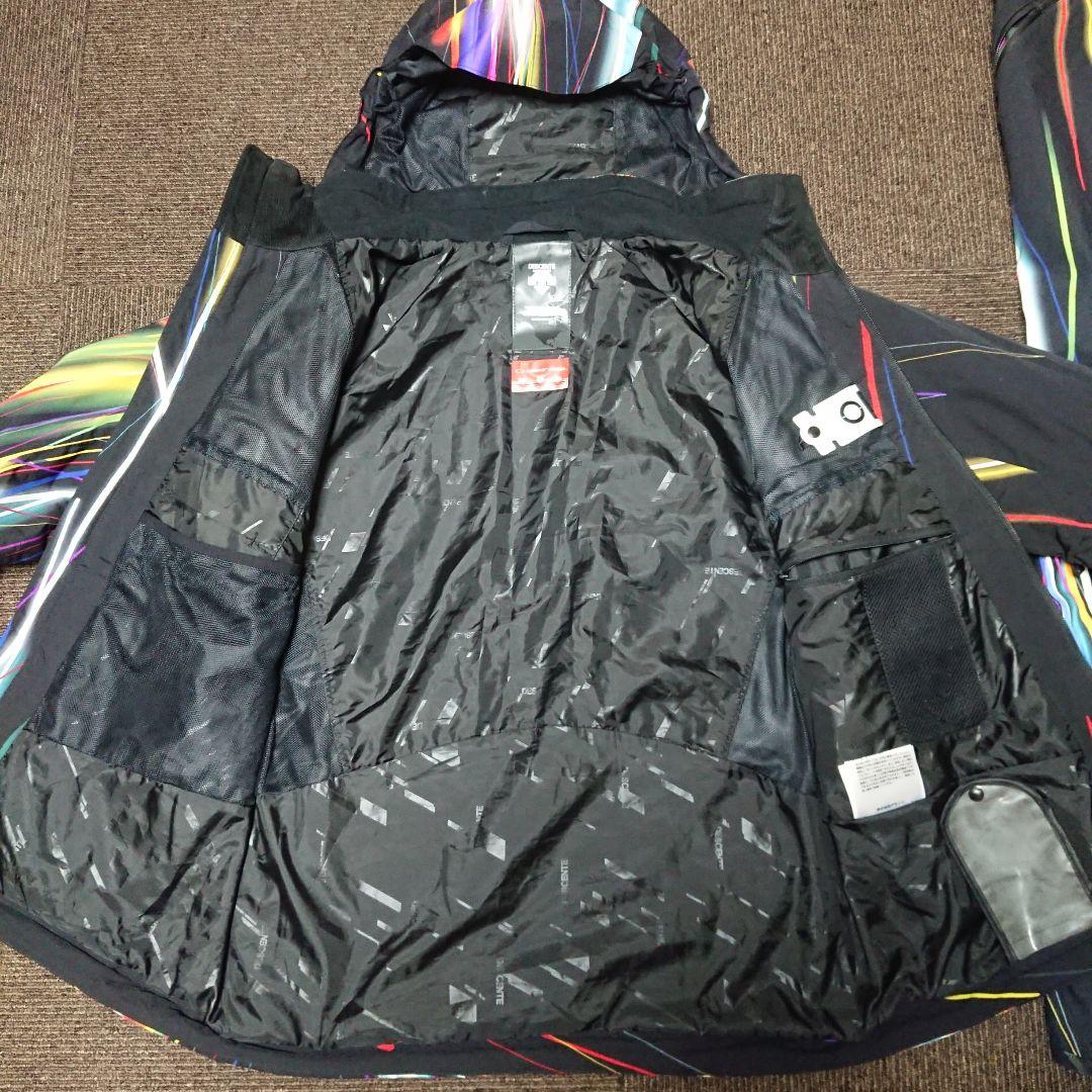 送料無料【DESCENTE】上級スキーウェア上下セットアップ L/L
