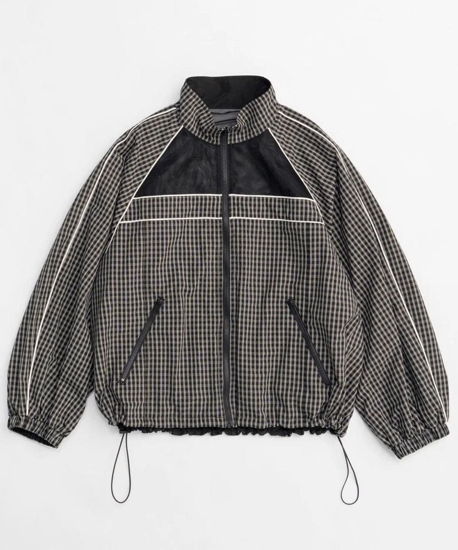 MAISON SPECIAL リバーシブルチェックブルゾン メゾンスペシャル