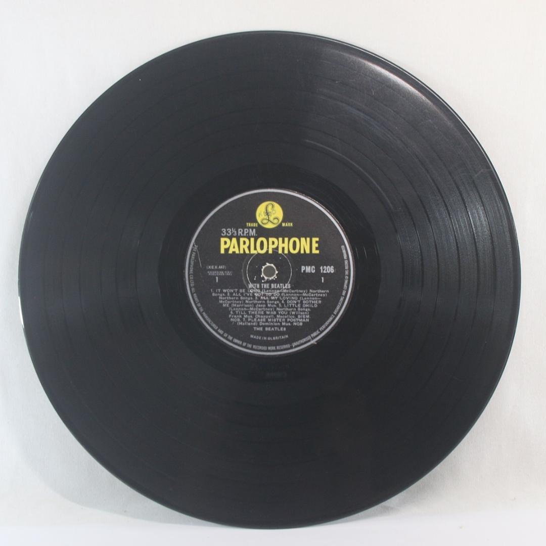 英LP With The Beatles UKオリジ 1960年代後期の再プレス