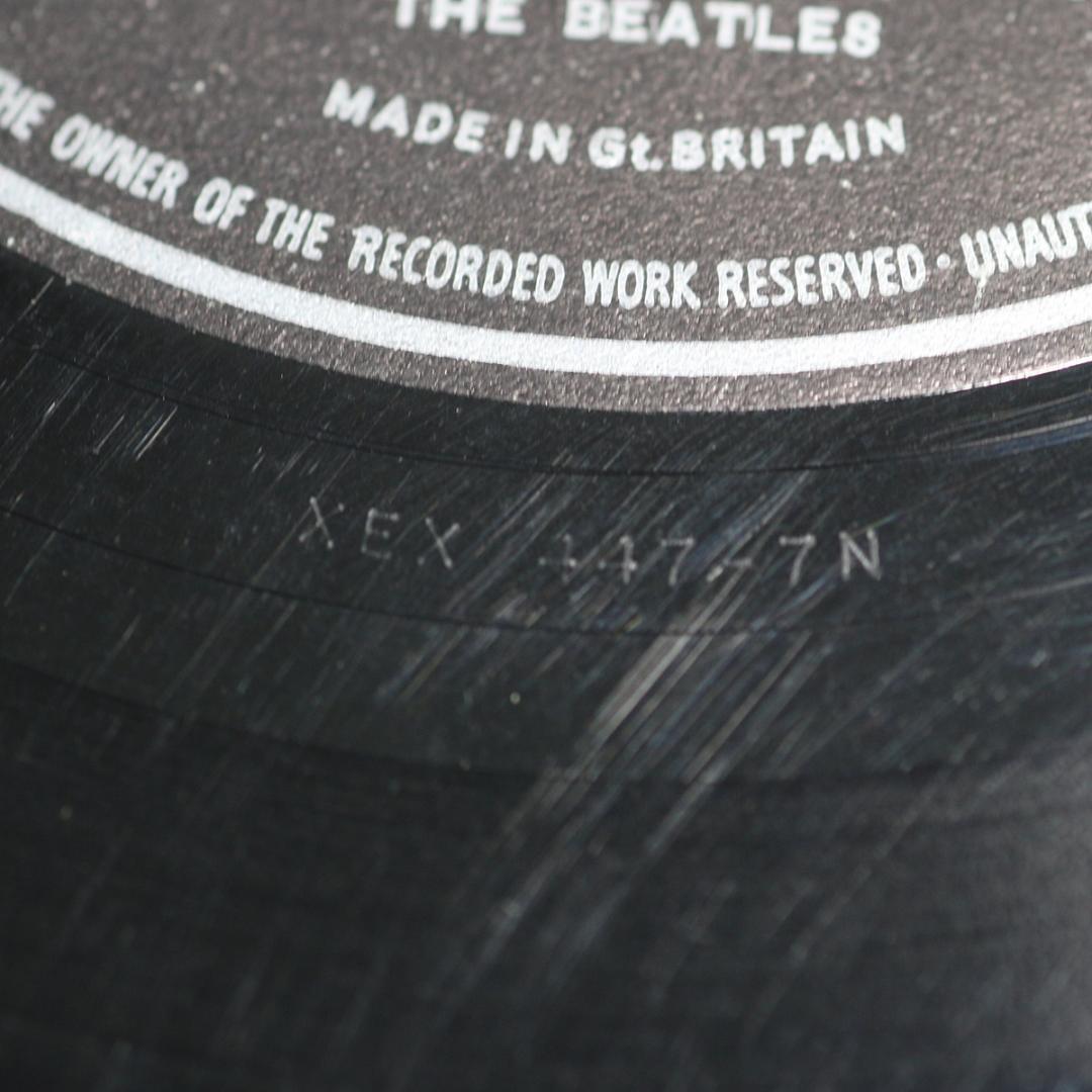 英LP With The Beatles UKオリジ 1960年代後期の再プレス