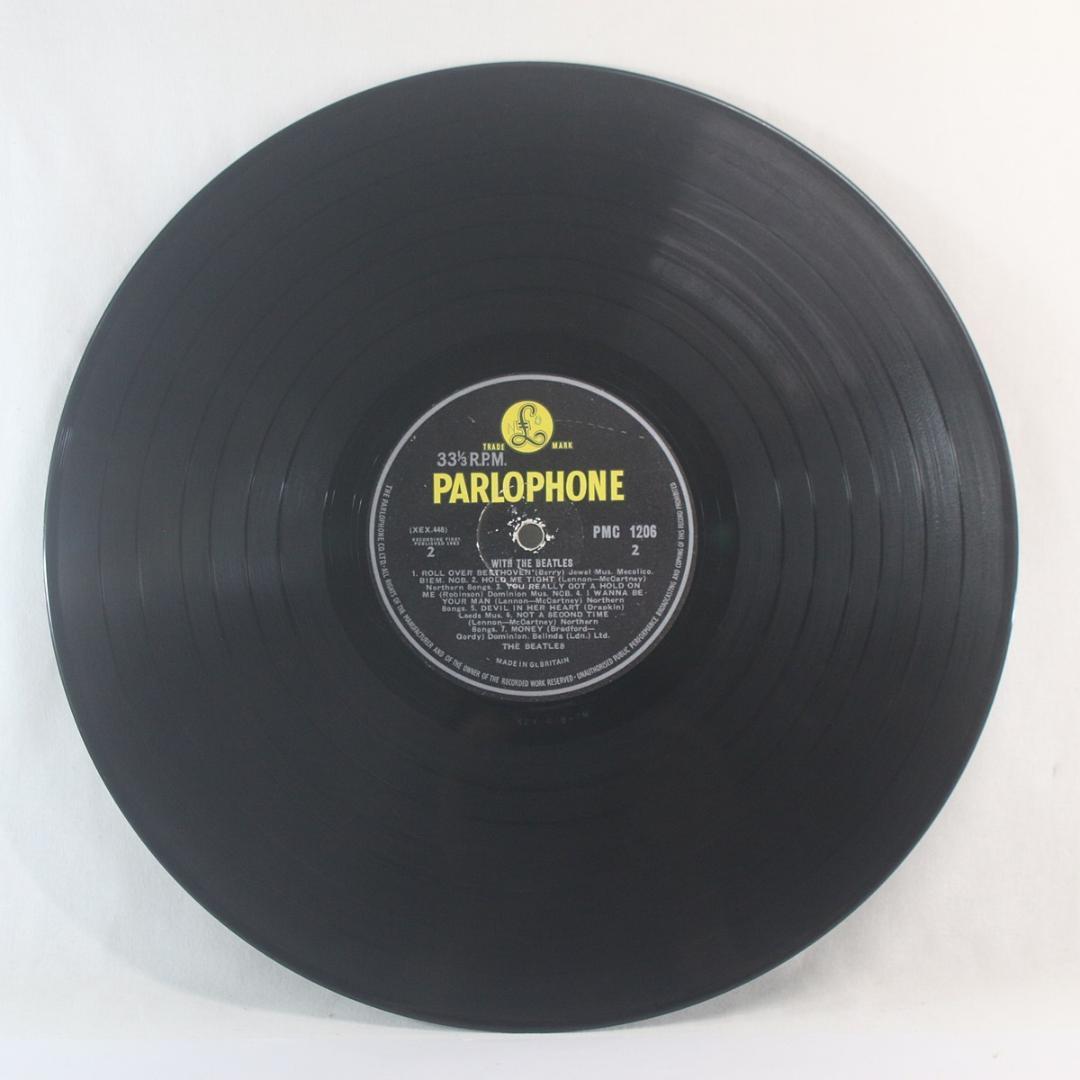 英LP With The Beatles UKオリジ 1960年代後期の再プレス