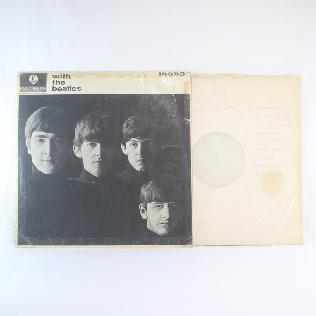 英LP With The Beatles UKオリジ 1960年代後期の再プレス