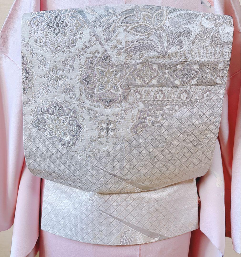 美品　訪問着　一つ紋　フルセット　裄66 加賀友禅 卒業式　入学式　M S 鳥