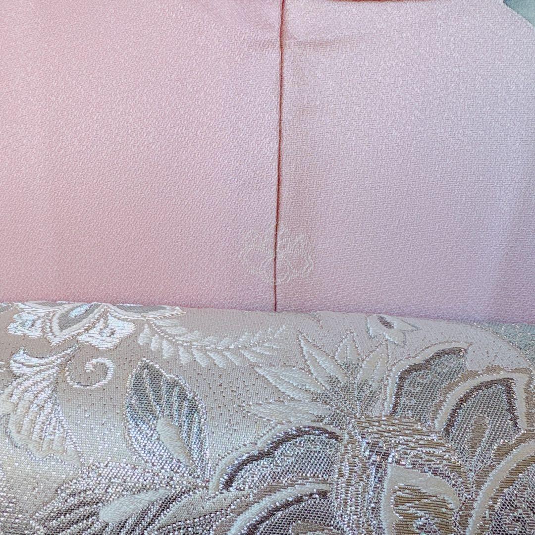 美品　訪問着　一つ紋　フルセット　裄66 加賀友禅 卒業式　入学式　M S 鳥