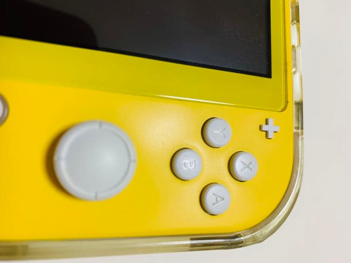 【美品】Nintendo Switch LITE イエロー＋フィルム＋グリップ