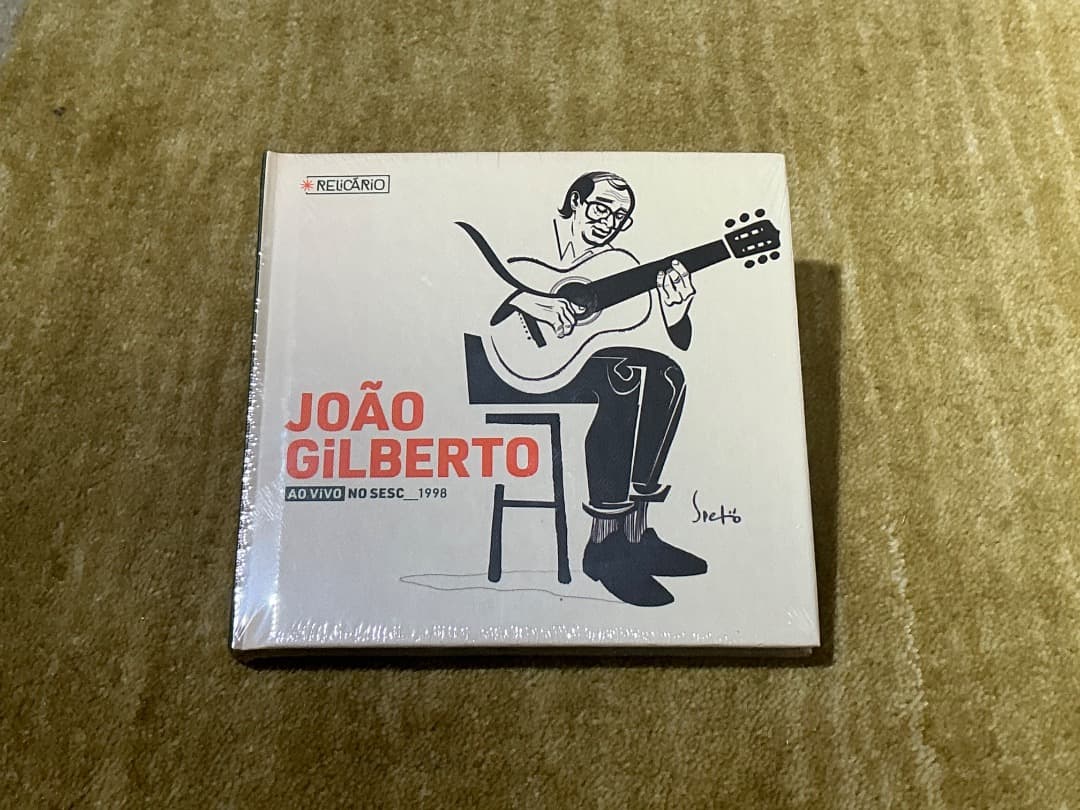洋楽 JOAO GILBERTO / AO VIVO NO SESC 1998