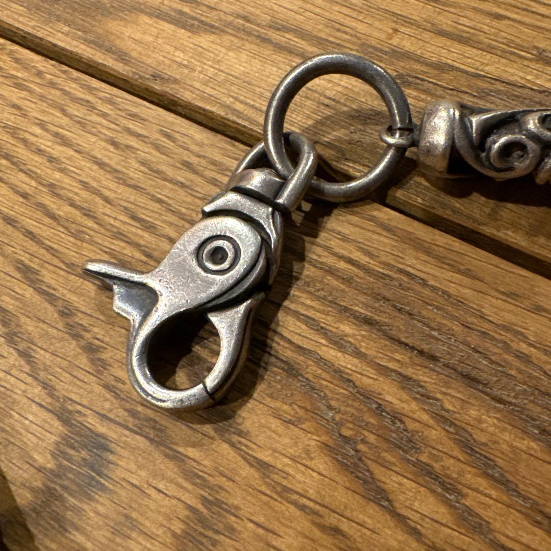 ウォレットチェーン　レザー　vogt 14kgf キーリング