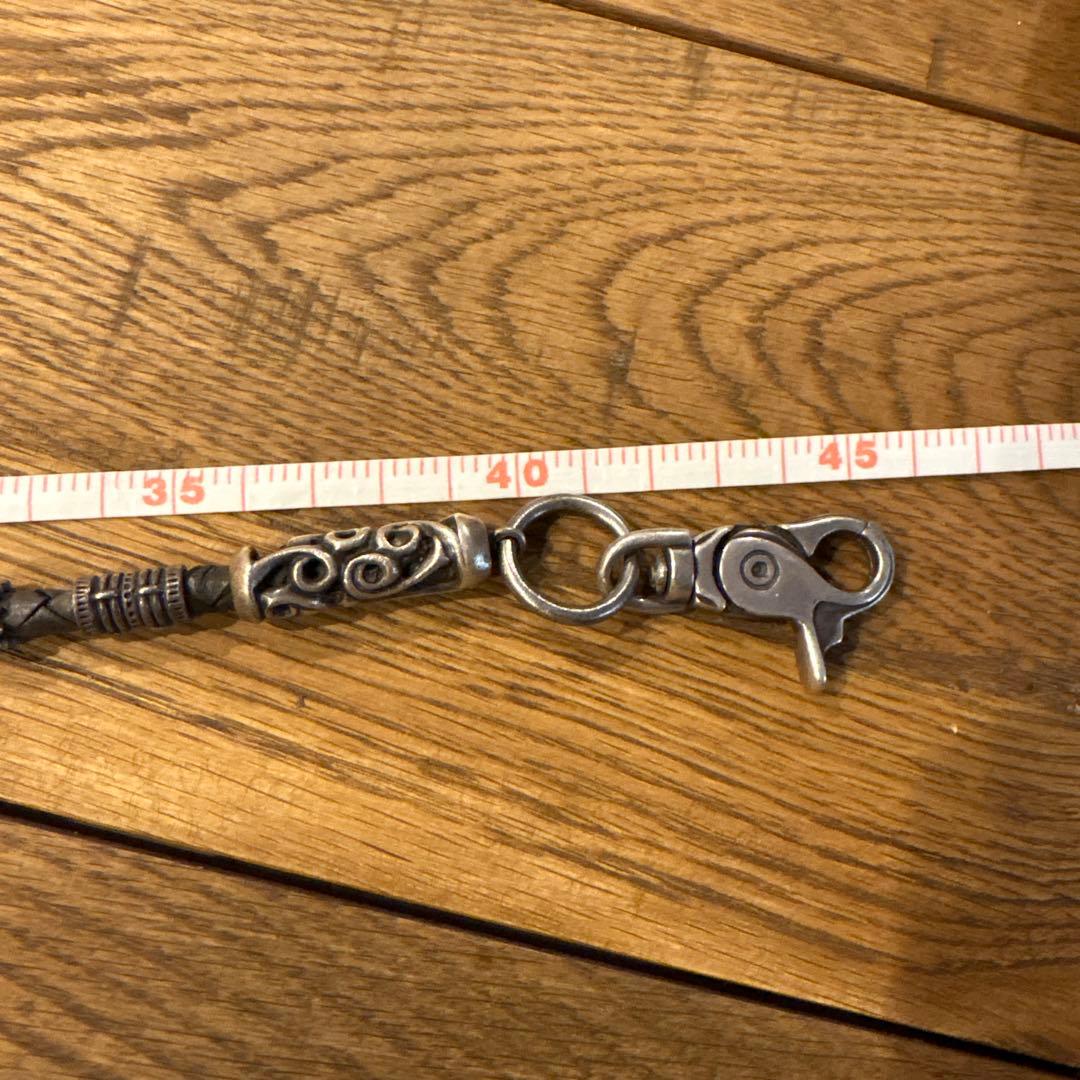 ウォレットチェーン　レザー　vogt 14kgf キーリング