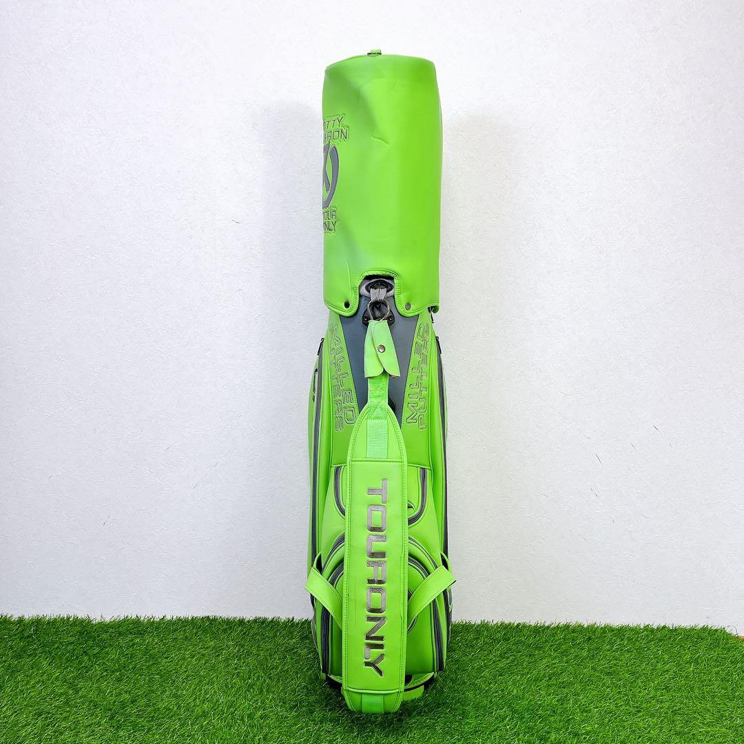 スコッティキャメロン サークルT スタッフバッグ キャディバッグ　ライムグリーン