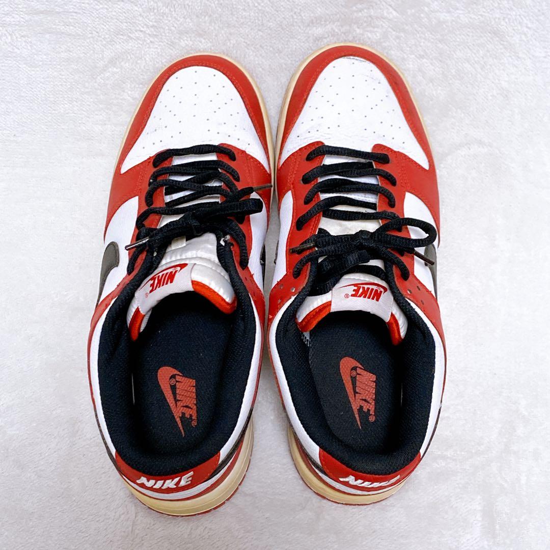 希少　ナイキ　ダンクロー　シカゴ　ゴルフシューズ　27.5cm　レッド　ホワイト