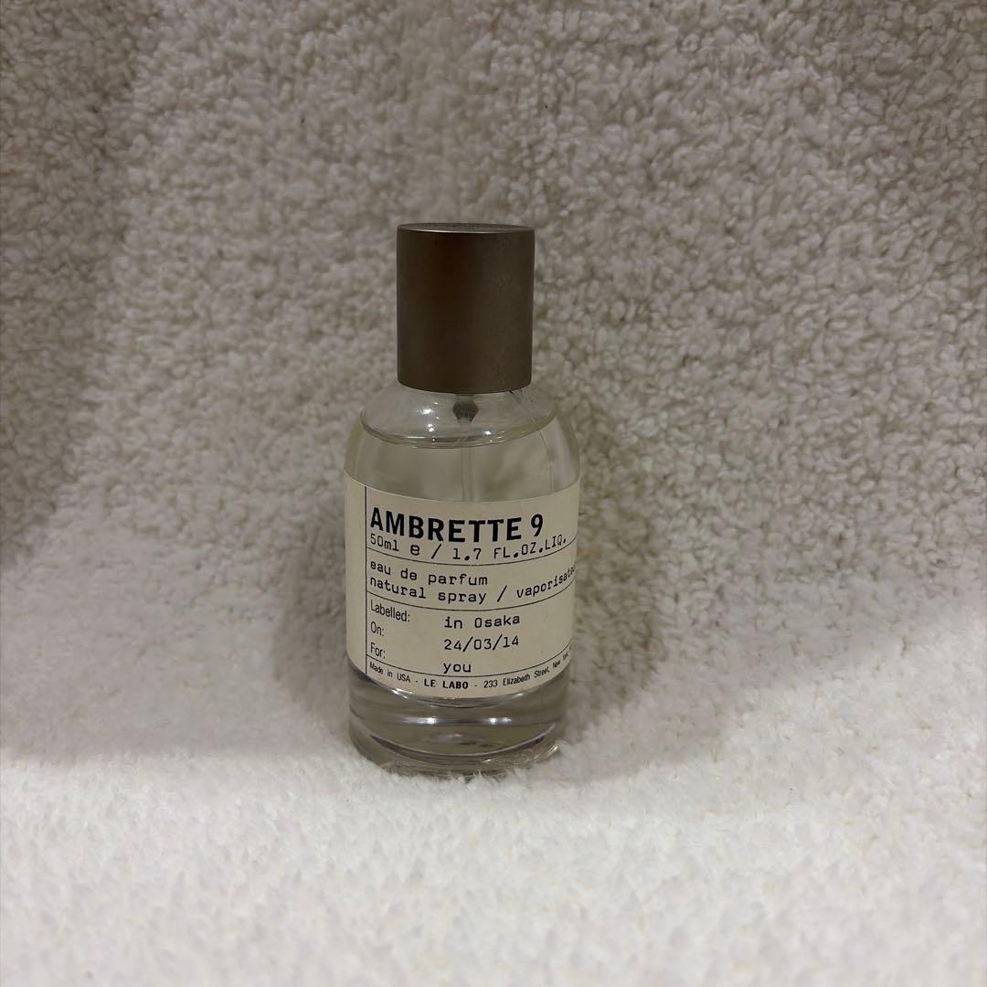 【タイムセール】LE LABO AMBRETTE 9 オードパルファム 50ml