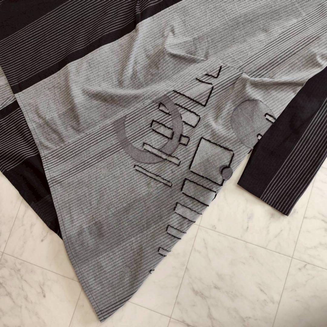 慈雨 ジウ 総柄 変形 アシンメトリー フレア ロング ワンピース