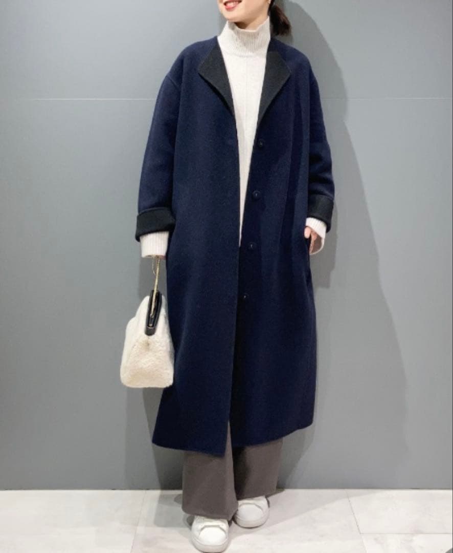 未使用　theory luxe 40 Kiyo Philyne カシミヤコート