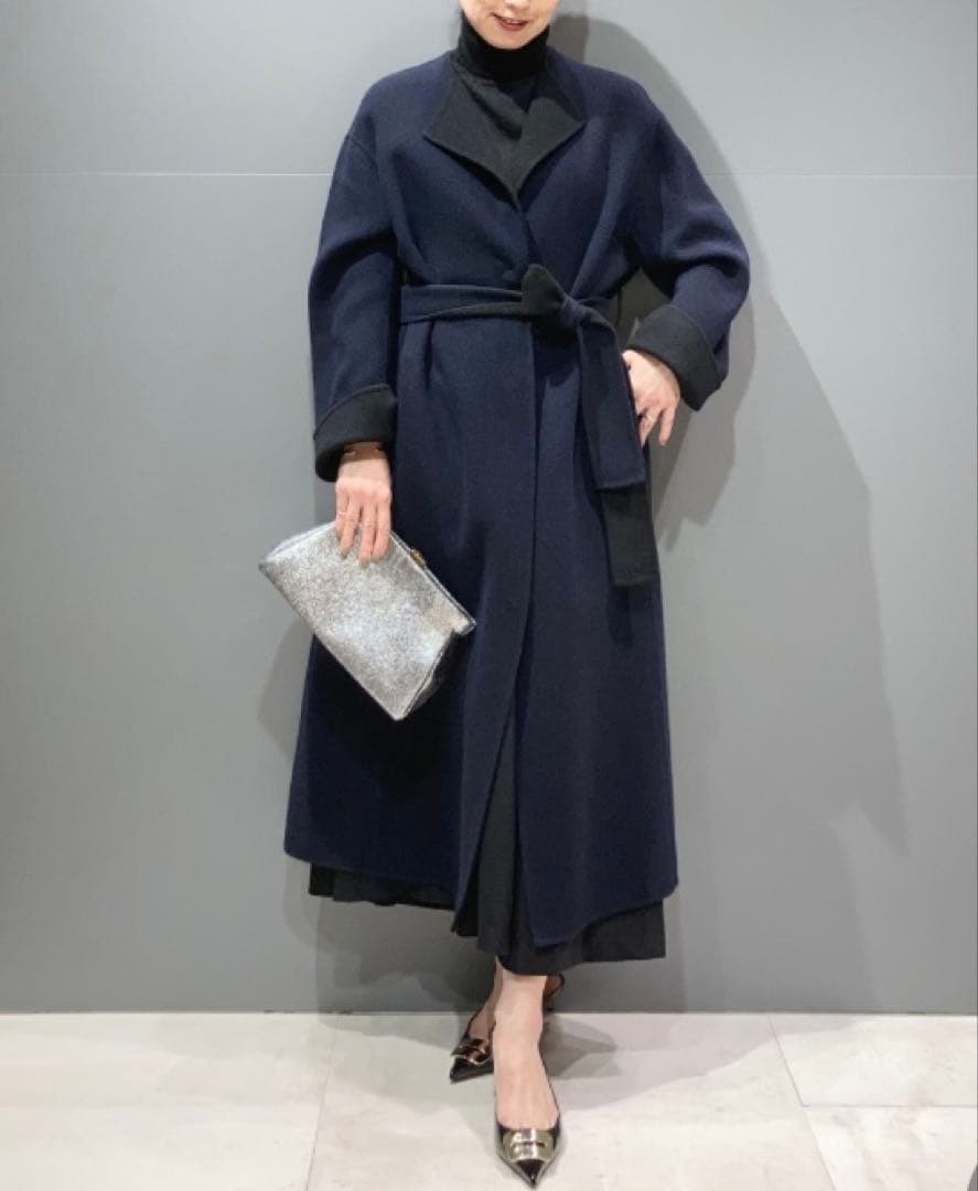 未使用　theory luxe 40 Kiyo Philyne カシミヤコート