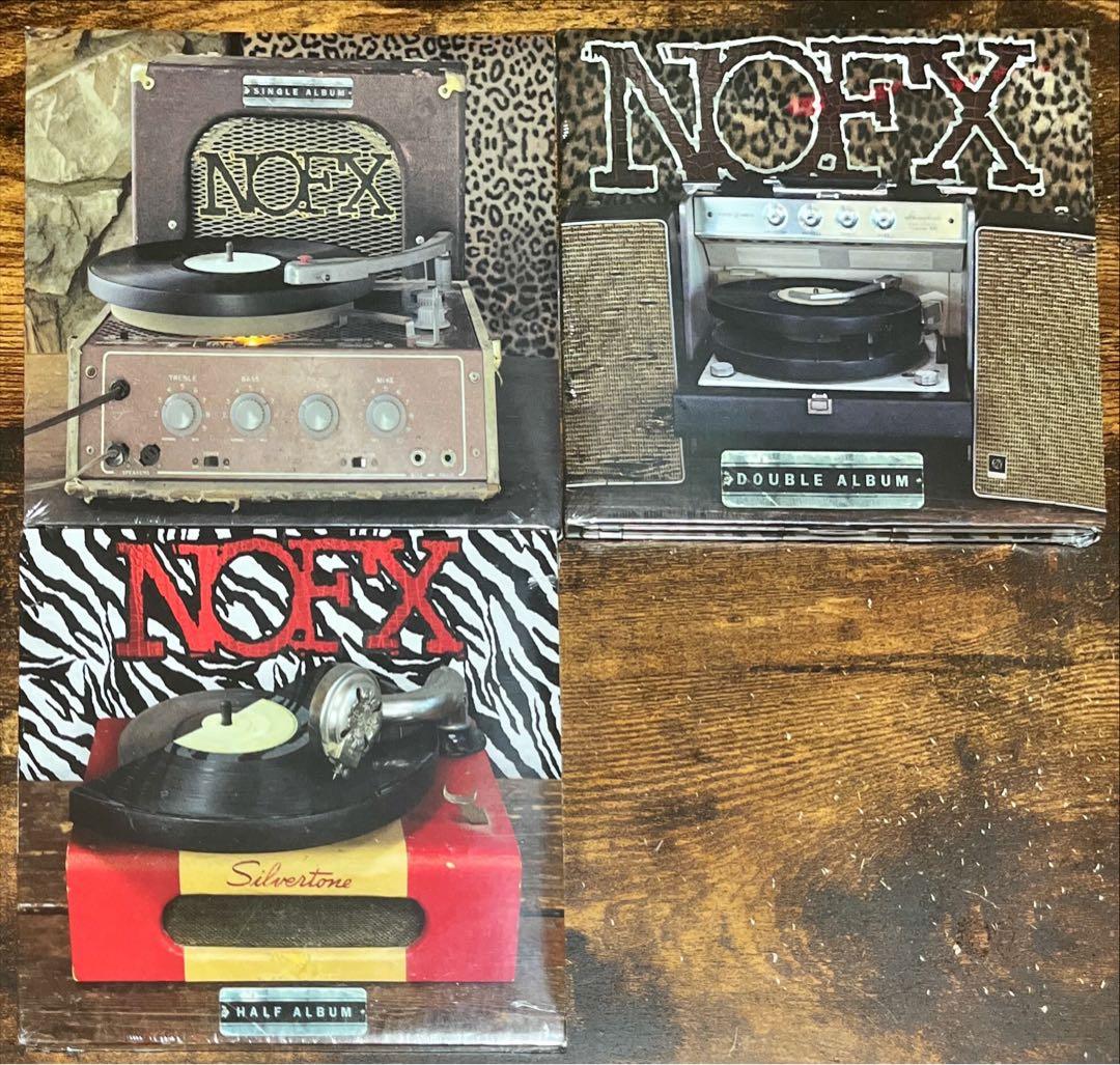 希少廃盤未開封新品！NOFX オリジナルアルバム CD3枚セット