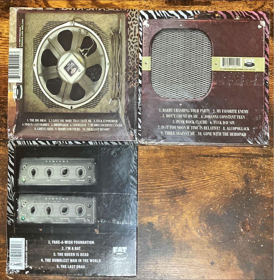 希少廃盤未開封新品！NOFX オリジナルアルバム CD3枚セット