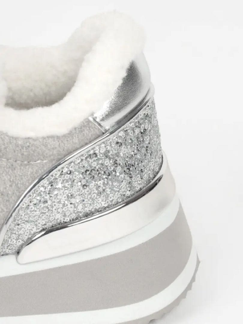 クラリスさま専用ウェッジソールグリッタースニーカー　スポーツサンダル２点セット