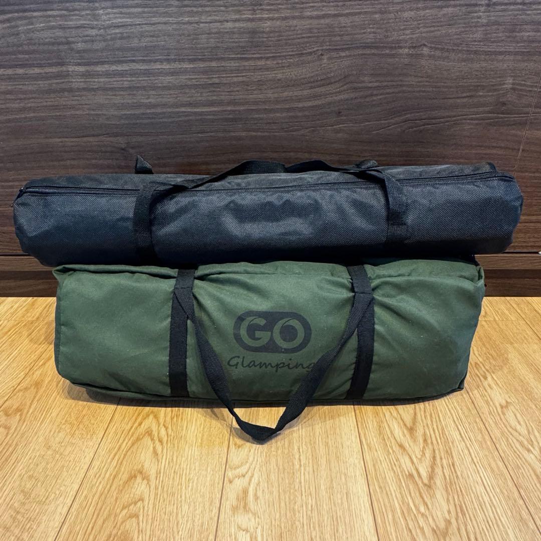 HENGEN+スクエアタープTC400 アルミポール付き 焚き火可