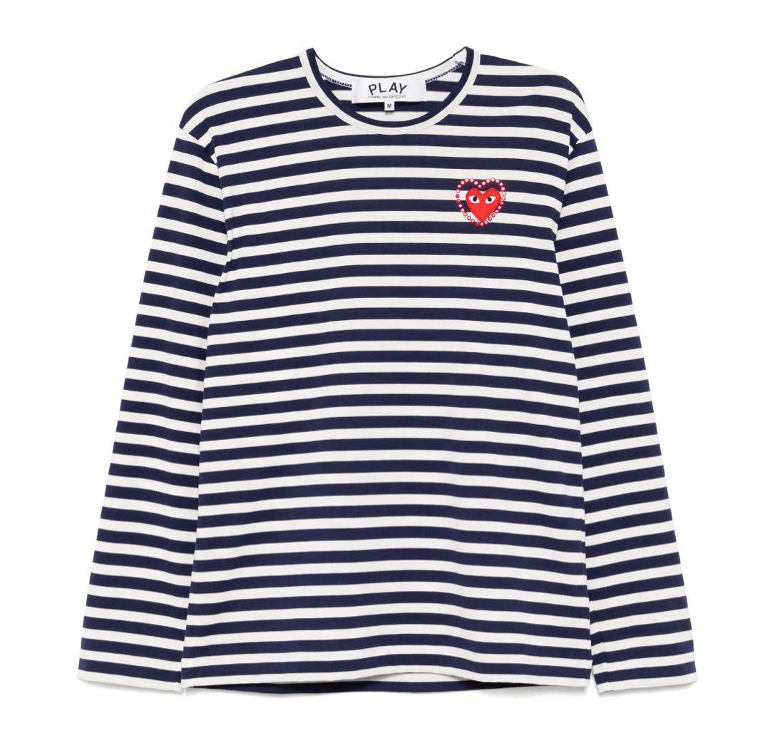 PLAY COMME des GARCONS スタッズロンティー