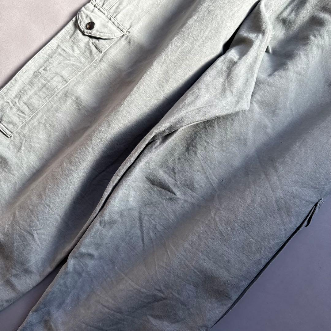 60s イタリア空軍実物 パイロットパンツ PRENTICEジップ ヴィンテージ