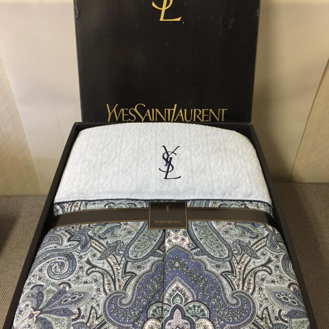 イヴサンローラン　羽毛　ダウンケット　掛け布団