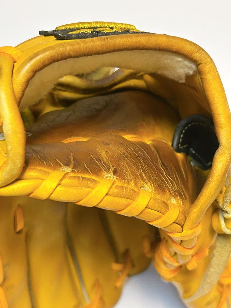 ★ミズノプロ★【即使用可・良型】 軟式投手用 クリーニング・オイルメンテ済