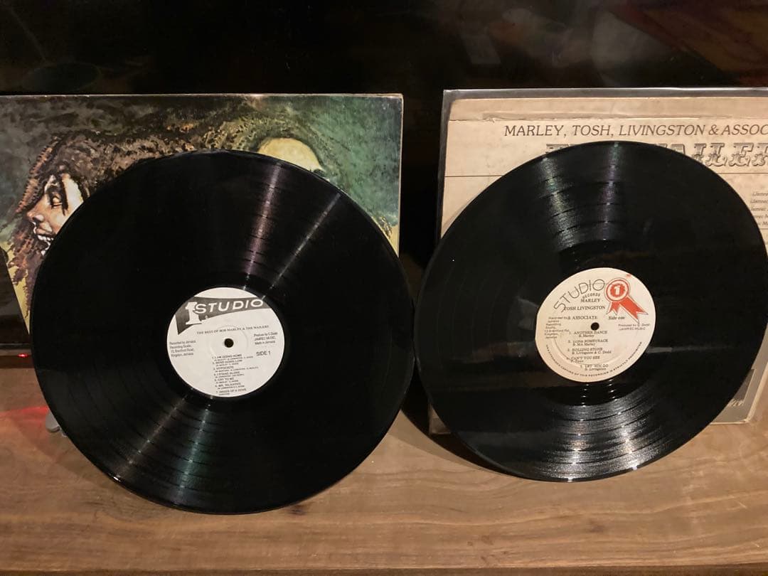 Bob Marley - スタワン2枚　➕Music Lesson12”