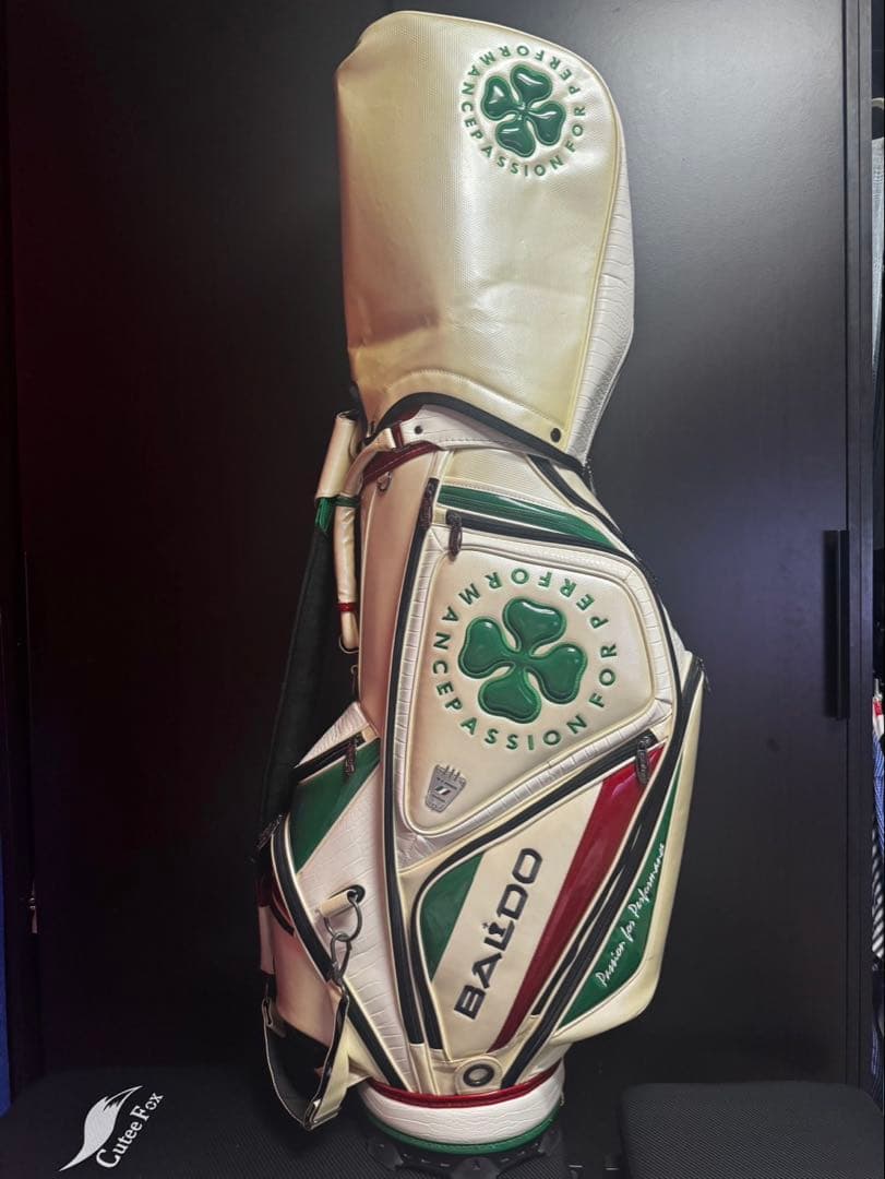 バルド　BALDO ツアーキャディーバッグ トリコロールカラー美品
