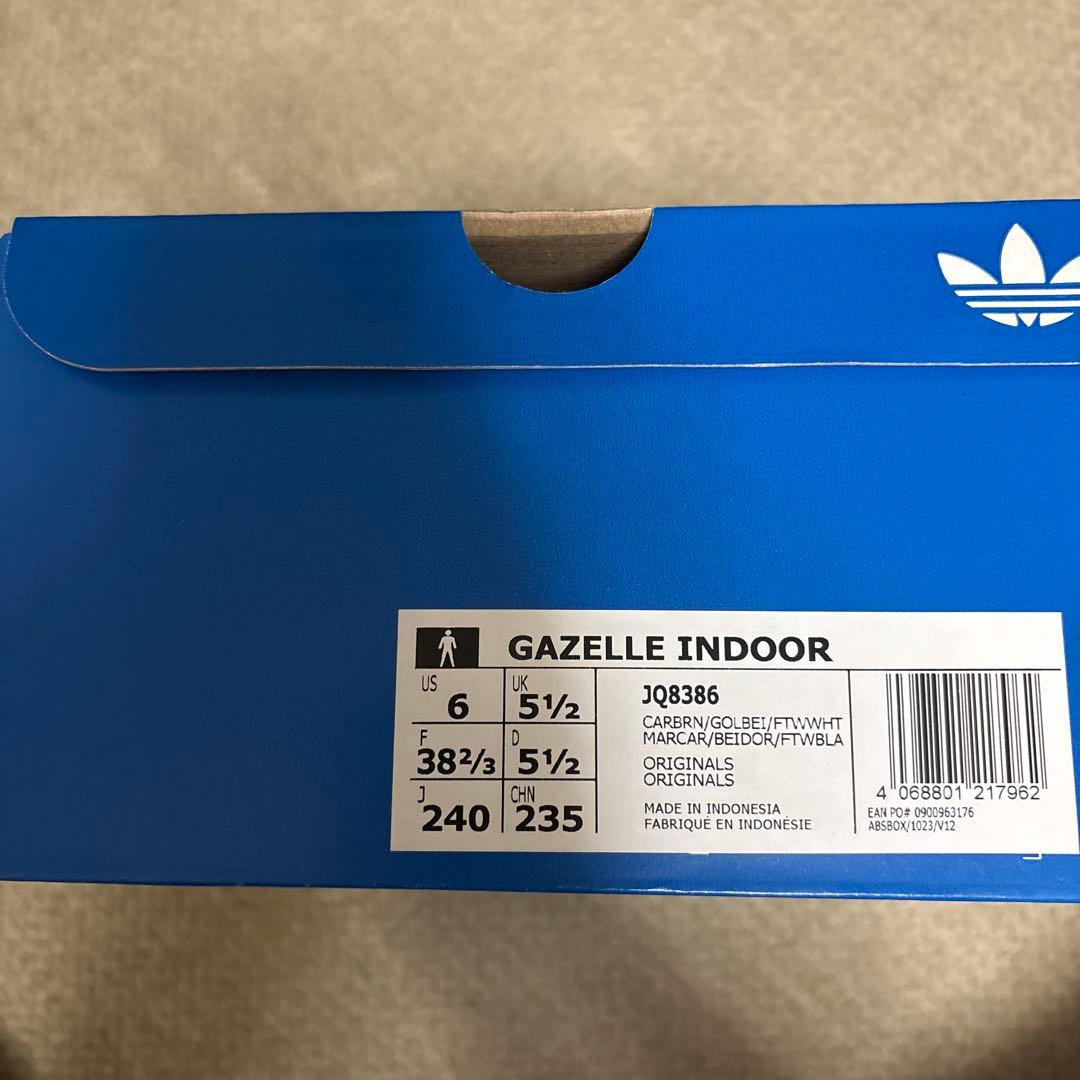 adidas GAZELLE INDOOR スエードアッパーローカットスニーカー