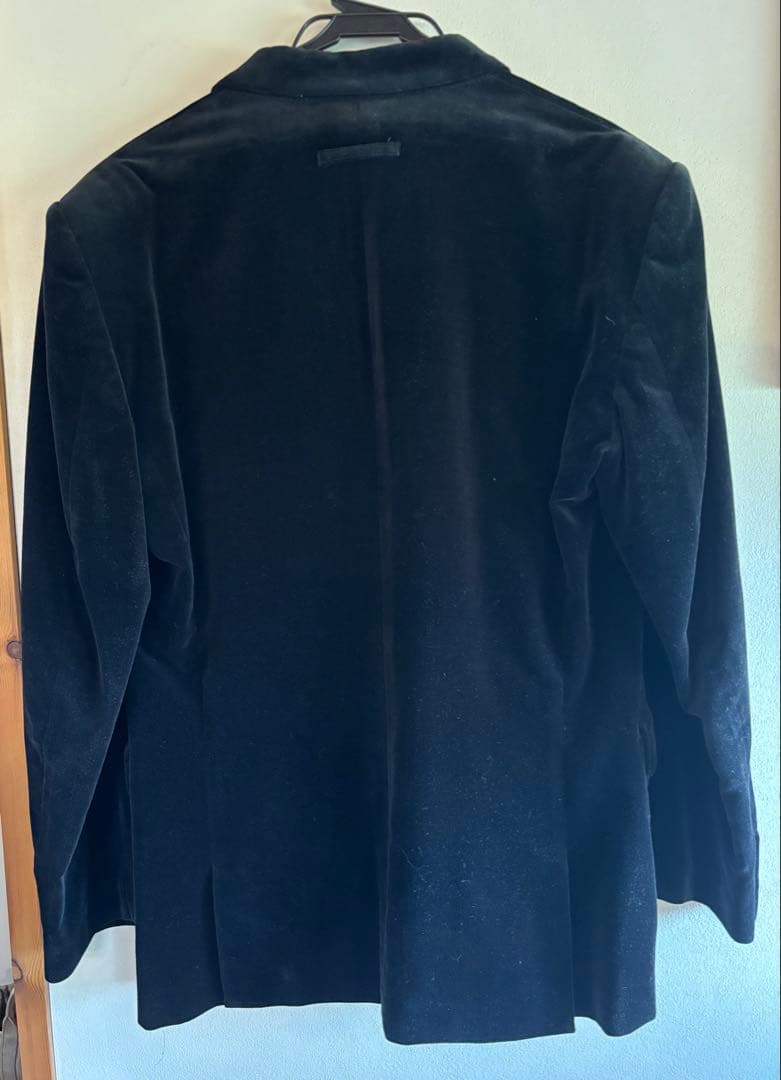 ジャンポールゴルチェ黒 ベルベット セットアップ