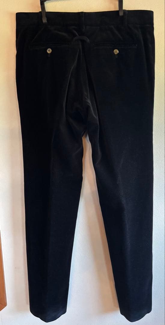 ジャンポールゴルチェ黒 ベルベット セットアップ