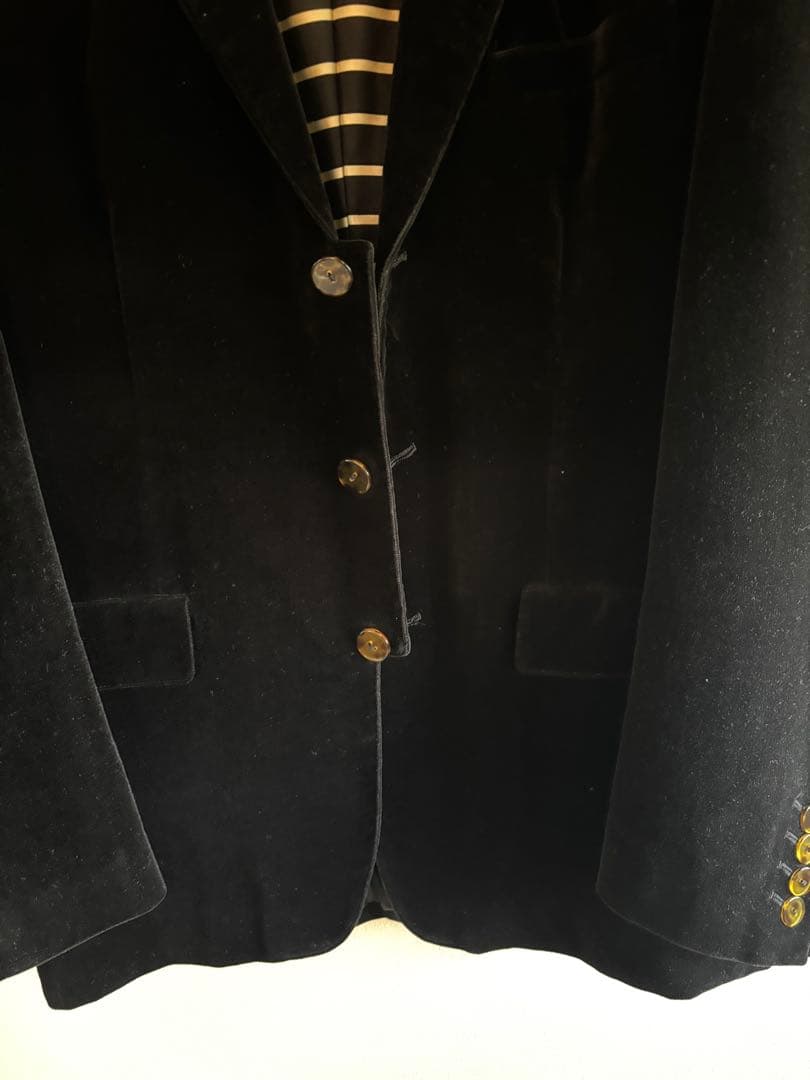 ジャンポールゴルチェ黒 ベルベット セットアップ
