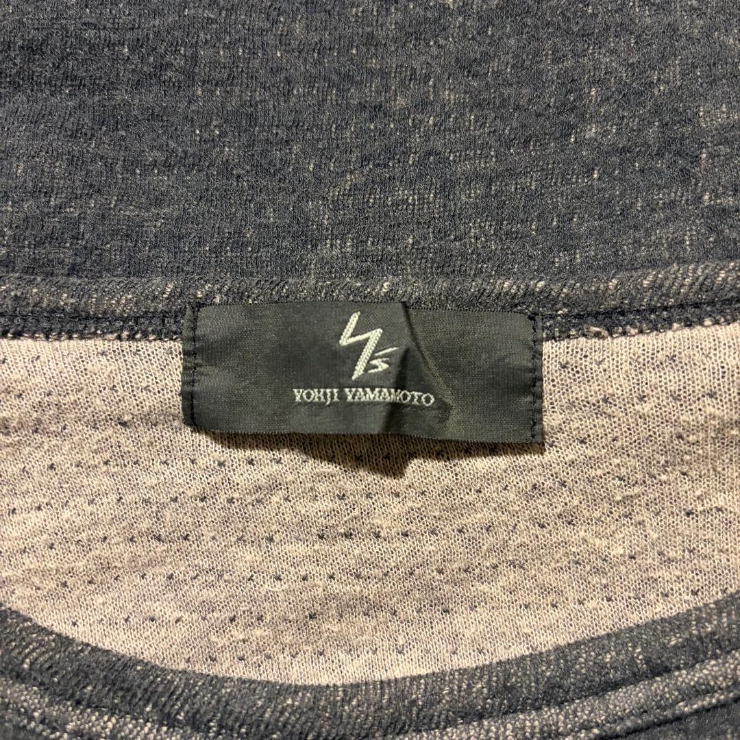 トップス archive 90s yohji yamamoto 3/4 sleeve t