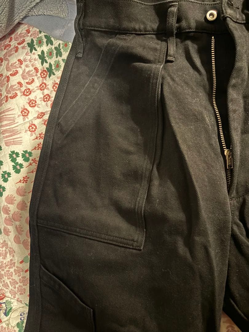 Tuki コンバットパンツ　ブラック　サイズ2